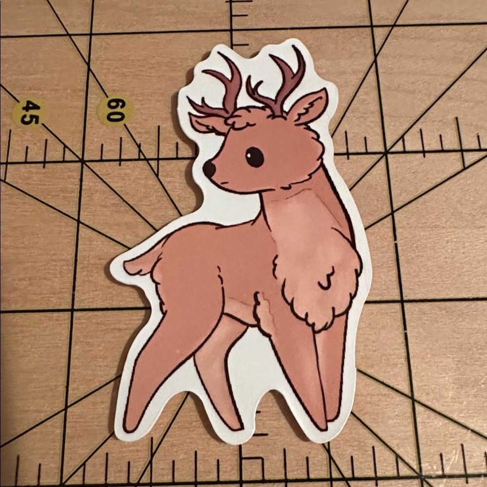 💜13/$13 +Bundle Sticker Sale | Deer Animal Waterproof Sticker